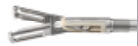 Щипцы с зубцами 2x3 в комплекте с рукояткой ERGO 320R